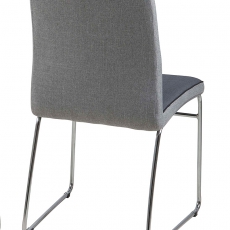 Jídelní židle Stina (SET 4 ks), tmavě šedá - 2