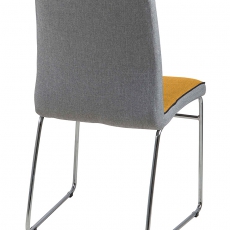 Jídelní židle Stina (SET 4 ks), žlutá - 2