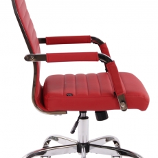 Kancelárska stolička Amadora, červená - 3