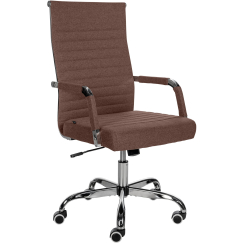 Kancelárska stolička Amadora, hnedá