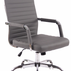 Kancelárska stolička Amadora, šedá - 1