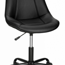 Kancelárska stolička Carla, čierna - 1