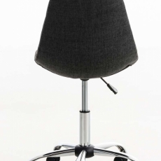 Kancelárska stolička Emil, textil, tmavo šedá - 4