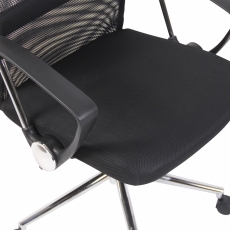Kancelárska stolička Korba, čierna - 8