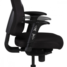 Kancelárska stolička Lener, 149 cm, čierna - 6