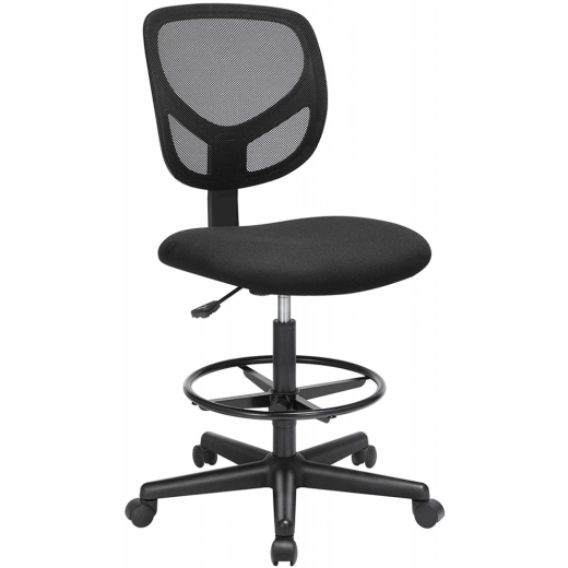 Kancelárska stolička Lindet, čierna - 1
