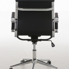 Kancelárska stolička s opierkami Riana, čierna - 4