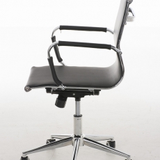 Kancelárska stolička s opierkami Riana, čierna - 2