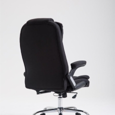 Kancelárska stolička Thor, textil, čierna - 3