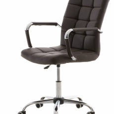 Kancelářská židle Deli, hnědá - 1