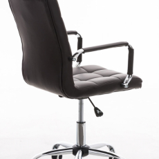 Kancelářská židle Deli, hnědá - 5