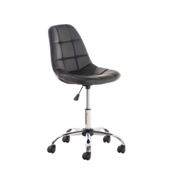 Kancelářská židle Emil, syntetická kůže, černá