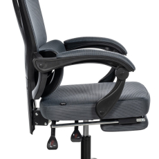 Kancelářská židle Gander, textil, šedá - 6
