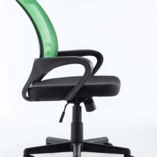 Kancelářská židle Hanna, černá / zelená - 3