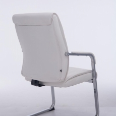 Kancelářská židle Josh, bílá - 4