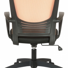 Kancelářská židle Kampen, černá / oranžová - 5