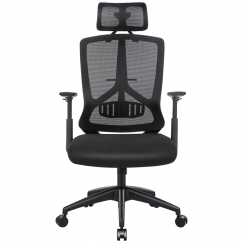 Kancelářská židle Lesli, černá 