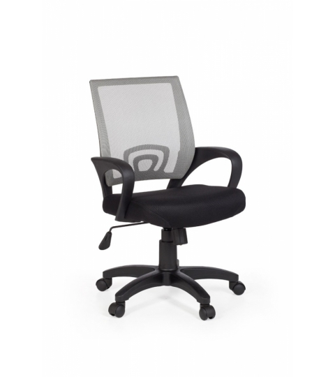 Kancelářská židle Rivoli, nylon, černá/šedá