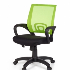 Kancelářská židle Rivoli, nylon, černá/zelená - 4