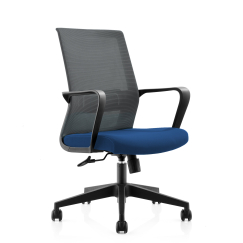 Kancelářská židle Smart W, textil,  šedá