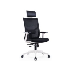 Kancelářská židle Snow HB, textil, černá - 1