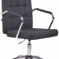 Kancelářská židle Terni, textil, černá - 1