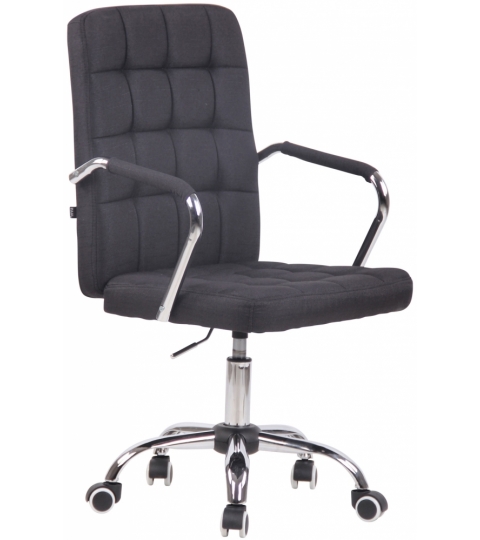 Kancelářská židle Terni, textil, černá