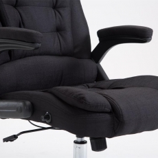 Kancelářská židle Thor, textil, černá - 5