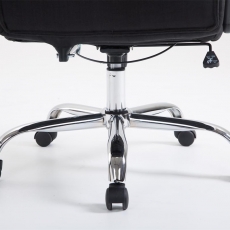 Kancelářská židle Thor, textil, černá - 7