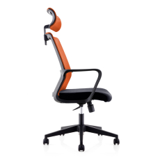 Kancelárske kreslo Smart HB, textil, oranžová - 4