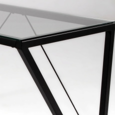 Kancelársky stôl sklenený Walk, 120 cm - 5