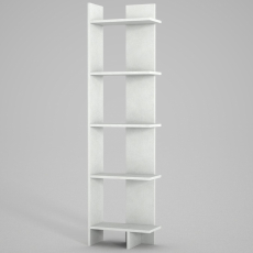 Knižnica Perla, 170 cm, biela - 3