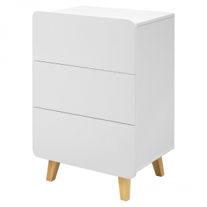 Komoda s 3 zásuvkami Mily, 87 cm
