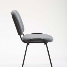 Konferenčná stolička Lenor, šedá - 3
