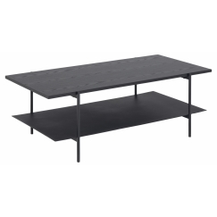 Konferenční stolek Angus, 115 cm, černá