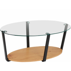 Konferenční stolek Blaine, 110 cm, přírodní
