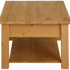 Konferenční stolek Chico, 100 cm, borovice - 6