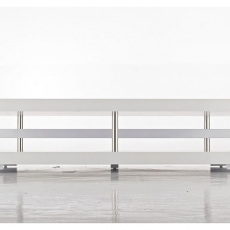 Konferenční stolek Dijone, 120 cm, bílá - 2
