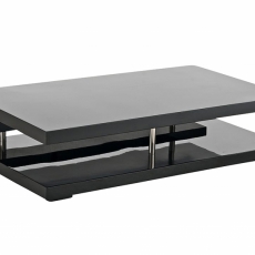 Konferenční stolek Dijone, 140 cm, černá - 1