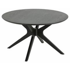 Konferenční stolek Duncan, 80 cm, černá