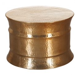 Konferenční stolek Gora, 62 cm, zlatá