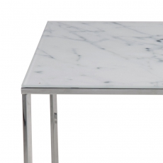 Konferenční stolek hranatý Alma, 80 cm, chrom - 3