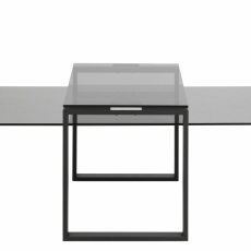 Konferenční stolek Leila, 115 cm, černá - 2