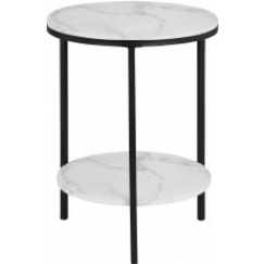 Konferenční stolek Naya, 55 cm, bílá
