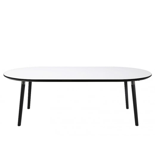 Konferenční stolek Polo, 135 cm, dřevěné nohy - 1