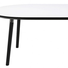 Konferenční stolek Polo, 135 cm, dřevěné nohy - 2