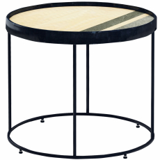 Konferenční stolek Portia, 49 cm, černá - 1