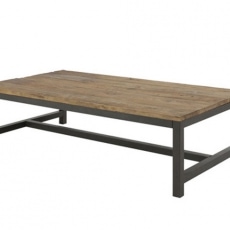 Konferenční stolek s dřevěnou deskou Harvest, 120 cm - 1