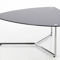 Konferenční stolek se skleněnou deskou Clever - 1