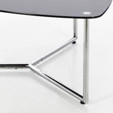Konferenční stolek se skleněnou deskou Clever - 2
